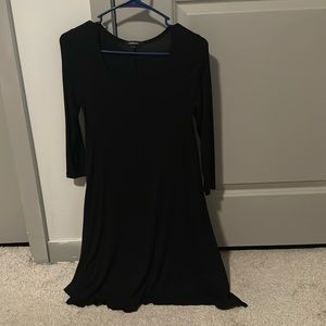 Black mini dress, size small